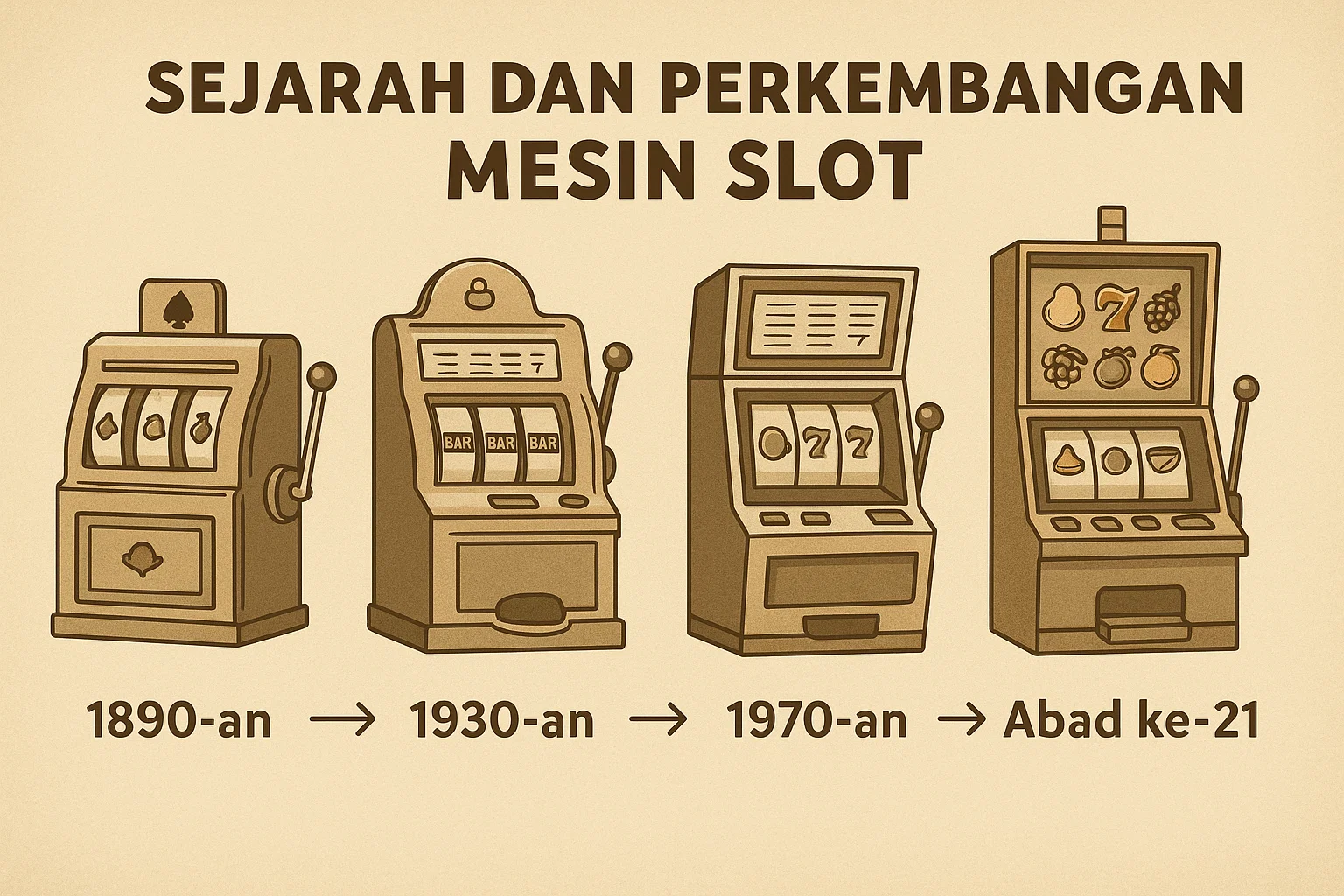 Sejarah dan Perkembangan Mesin Slot